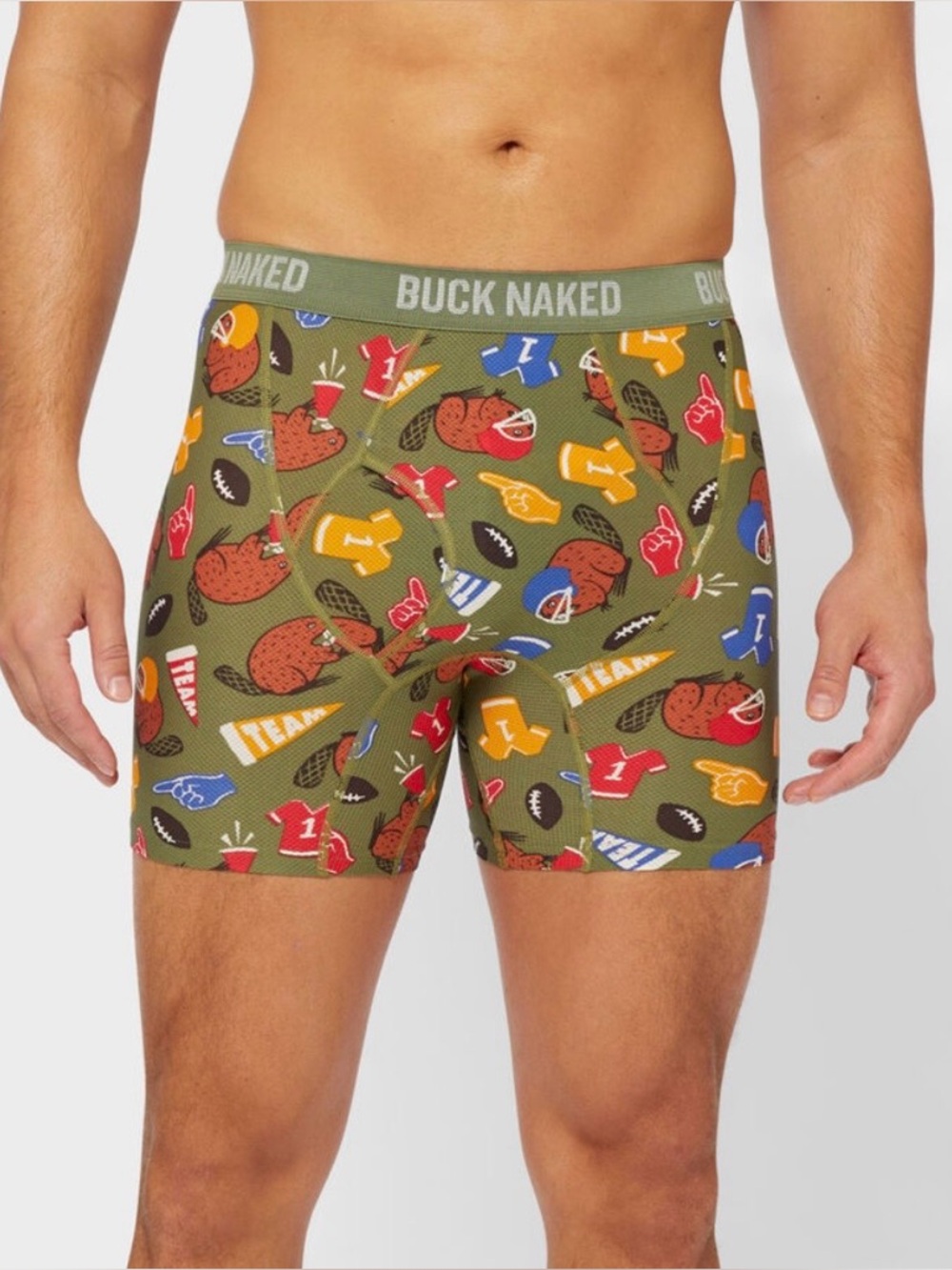 Duluth Trading Co. Buck Naked Boxer Briefs Patterned XLG NWT IN PACKAGE - Picture 5 of 6